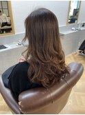 ロングレイヤーのパーマヘア