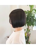 ぱつっとボブカット♪