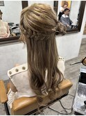 ヘアセット/ヘアアレンジ/お団子セット/ゆるふわヘアセット/池袋