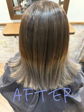 カーロ 白楽店(Caro) グラデーション×トステア髪質改善