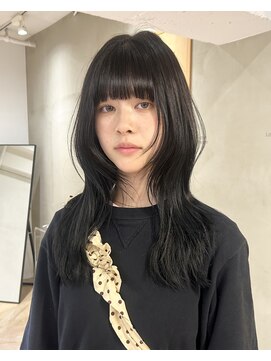 ローレン(LOREN) イメチェン/ホワイトブロンド/外ハネボブ/ワイドバング/栄名古屋