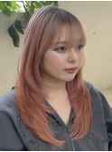 トレンドヘア×韓国風レイヤーカット