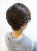 西梅田堂島)襟足スッキリ収まるショート