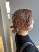 プレイ(pLAy)&nbsp;顔周りレイヤーオレンジベージュ