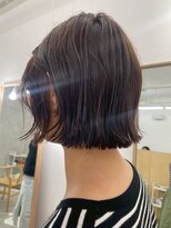 エンドリンク(endlink)&nbsp;姫カットベリーショート切りっぱなしボブパーマミニボブ