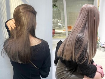 ローエ バイ デコ(Rohe by DECO)の写真/BYKARTE 3step トリートメントがおすすめ◎髪の芯から補修し、うるツヤの髪を再現します♪