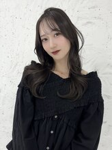 シーン(scene) チャコールグレー×レイヤー×髪質改善×くびれヘア【広島】