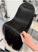 縮毛矯正で乾かすだけでうる艶髪♪