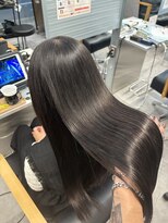 キング 梅田店(K!ng)&nbsp;縮毛矯正髪質改善ハイライトレイヤーカット梅田美容室エクステ