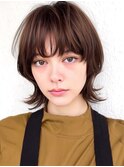 クラゲヘアー/小顔に見せるヘア/ココアベージュ/表参道