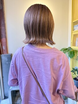 〈浅草 半個室〉ハイトーンミルクティーベージュ