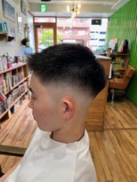 ヘアスタジオ ロメオ(hair studio Romeo)&nbsp;クロップフェードスキンフェード