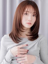 カバーヘアアンドスパ ブリス 浦和(COVER HAIR&SPA bliss)&nbsp;大人美人前下がり顔周りカットバタフライレイヤーZ浦和30代40代