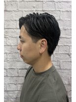 グレイスフルバーバー 赤坂見附店&nbsp;右分けアニメ長めアップバング