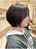 morio 骨格矯正カット ナチュラル丸みショート 似合わせカット