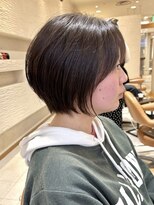 モリオ フロム ロンドン サッポロファクトリー店(morio FROM LONDON)&nbsp;morio 骨格矯正カット ナチュラル丸みショート 似合わせカット