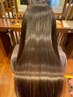 【ツンとしない美髪に】カット＋極小ナノ水粒子×髪質改善ストレート￥29832