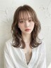 【平日限定】水光カラー+カット+髪質改善ヴァリジョアトリートメント¥9900