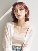 ソルナ 仁川(SOLUNA)&nbsp;夏映えピンクブラウンボブ