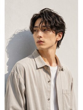 クラシコ 錦糸町(CLASSICO) ツーブロック×カルマパーマショートで爽やか韓国ヘア