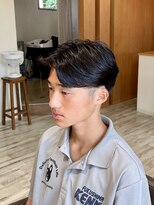 ラポール(Rapport) 福島市笹谷でナチュラルカッコいいニュアンスパーマ