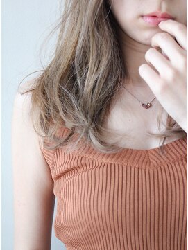 リブ(Live) HOGO水ハイ透明感カラー☆セピアグレージュ＆パーマ３(久米川)