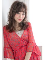 アフロディーテ ヘアーアンドトリートメント 京橋店(afrodite hair&treatment)&nbsp;【afrodite 京橋】フェミニンセミロング