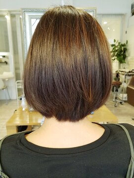 ウィービーパセリ atre川越店(WE BE PARSLEY) ナチュラルボブ　スタイリスト西田