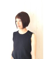 ブリス(bliss)&nbsp;前下がりショートボブ