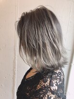 エイト 福岡天神店(EIGHT fukuoka)&nbsp;【EIGHT福岡】nabe_long_バレイヤージュクリアホワイトWH★