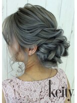ケイティ(Keity)&nbsp;綺麗めねじりのサイドアップ【TEL予約でお得】￥2300→￥2100