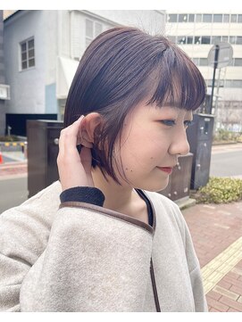 ヘアーメイクオズ(hair make O/S) インナーカラー☆ボブ☆