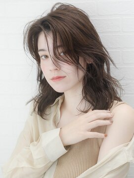 アールプラスヘアサロン(ar+ hair salon) ゆるやかウェーブ