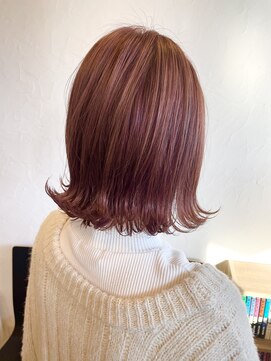 ベルヘアサロン(BeL HAIR SALON) ピンクベージュ♪
