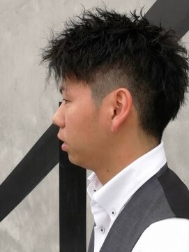 インターコンチネンタルバーバー(INTER CONTINENTAL BARBER I.C.B.) イメチェン刈り上げ☆フェード×ビジカジ