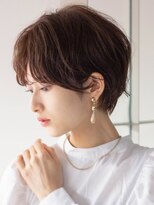 サーカス バイ ビュートリアム 青山(CIRCUS by BEAUTRIUM)&nbsp;マッシュショート 大人可愛い うる艶髪 暖色系カラー 30代40代