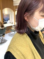 ネオリーブカフ 鶴ヶ峰店(Neolive caff)&nbsp;ハイトーンカラー！ラベンダーピンク