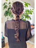 お呼ばれヘアセット
