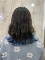 ラビス(Lovis)&nbsp;ミディアム/暗めカラー/デザインカラー/フェイスフレーミング