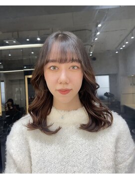 ロンドアヴァントゥス 池袋(Lond aventus) 韓国レイヤー/韓国風/ボブ/髪質改善/黒髪/ブリーチなし〔池袋〕