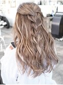 ハイライトショートヘアレイヤーカットダブルカラー
