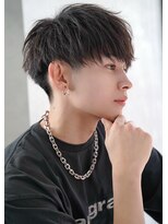 ゼロ 渋谷(XeRo)&nbsp;ツーブロック刈り上げマッシュ【緩めツイストスパイラルパーマ】