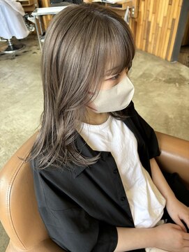 ヘアラウンジ アングゥ(hair lounge ungu) ロイヤルベージュカラー