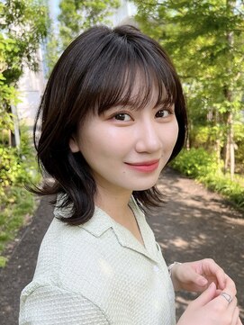 ビュートリアム 広尾(BEAUTRIUM) 広尾　ミディアムヘア　レイヤーカット　くびれヘア　20代　30代