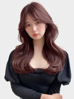 ユーフォリア 新宿通り(Euphoria)&nbsp;韓国風くびれヘア10代20代30代ブリーチなしカシスブラウン