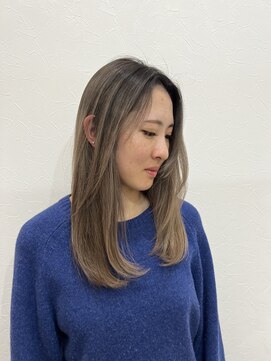 シャルム アロ(Charme Alo) シャドールーツ　　×       ブランドヘア