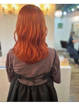 テラスグレース 横浜(TERRACE GRACE) アプリコットオレンジ×ブリーチ