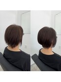 髪質改善ショートボブ