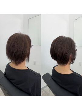 シロ 髪質改善ショートボブ