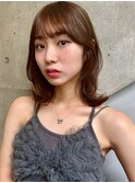 似合わせ小顔レイヤーミディ_原宿/髪質改善